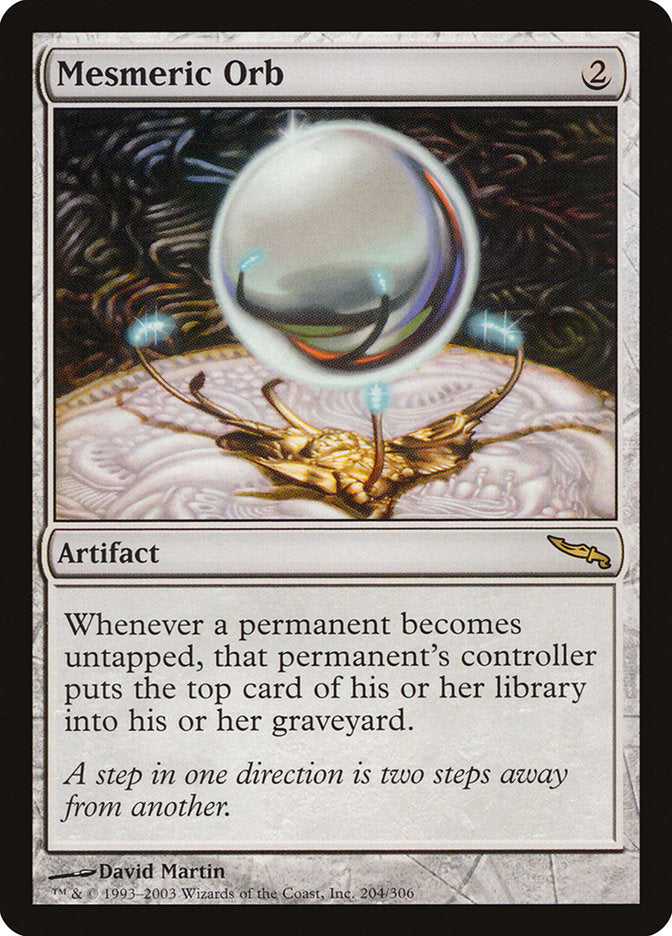 Mesmeric Orb [Mirrodin] | L.A. Mood Comics and Games