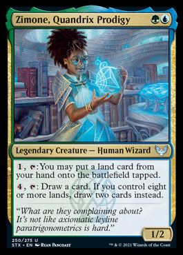 Zimone, Quandrix Prodigy [Strixhaven: School of Mages] | L.A. Mood Comics and Games