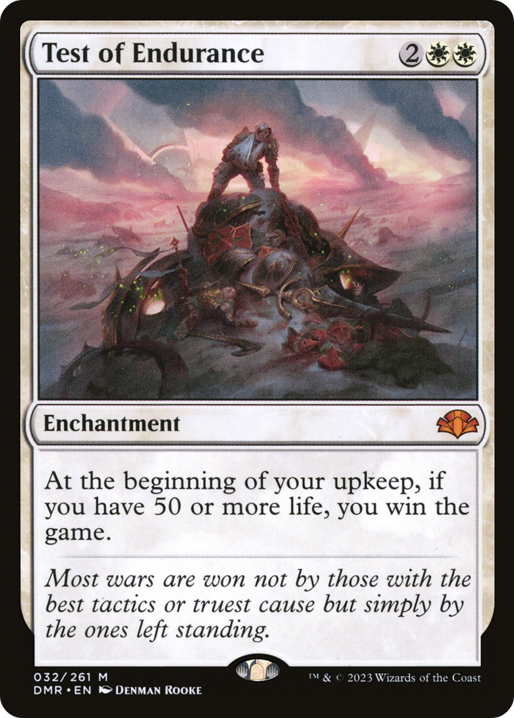 Test of Endurance [Dominaria Remastered] | L.A. Mood Comics and Games