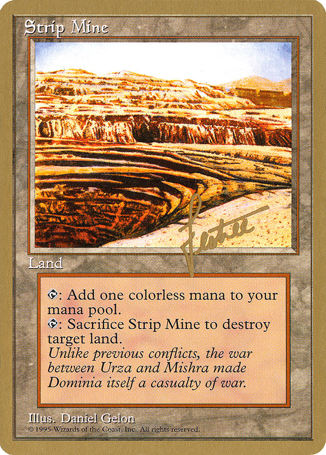 Strip Mine (Bertrand Lestree) [Pro Tour Collector Set] | L.A. Mood Comics and Games