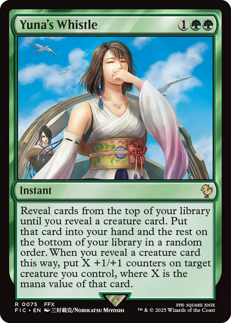 Yuna's Whistle [FINAL FANTASY Commander] | L.A. Mood Comics and Games