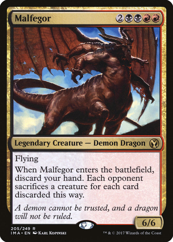 Malfegor [Iconic Masters] | L.A. Mood Comics and Games