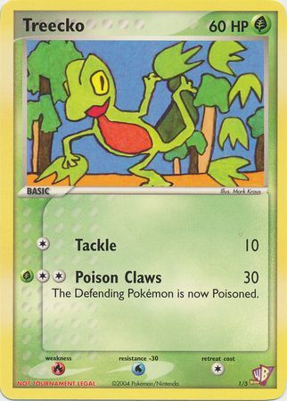 Treecko (1/5) [Kids WB Promos] | L.A. Mood Comics and Games