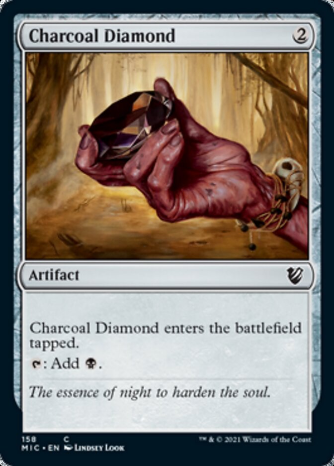 Charcoal Diamond [Innistrad: Midnight Hunt Commander] | L.A. Mood Comics and Games
