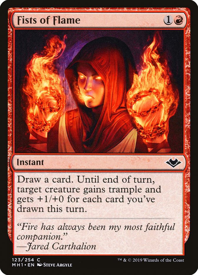 Fists of Flame [Modern Horizons] | L.A. Mood Comics and Games