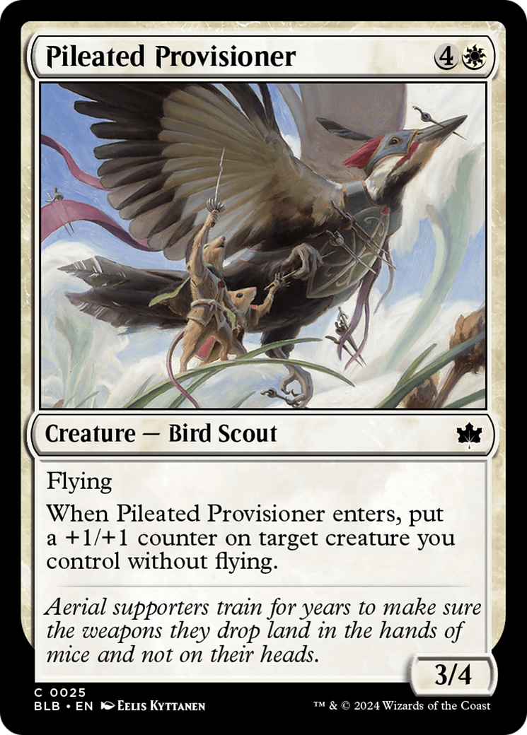 Pileated Provisioner [Bloomburrow] | L.A. Mood Comics and Games