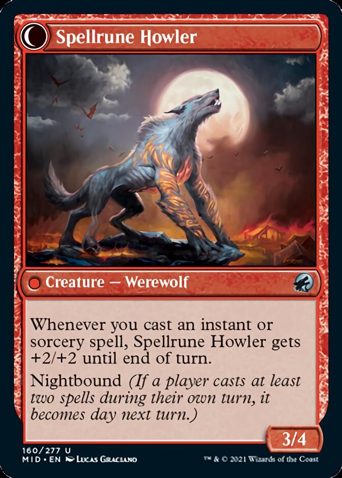 Spellrune Painter // Spellrune Howler [Innistrad: Midnight Hunt] | L.A. Mood Comics and Games