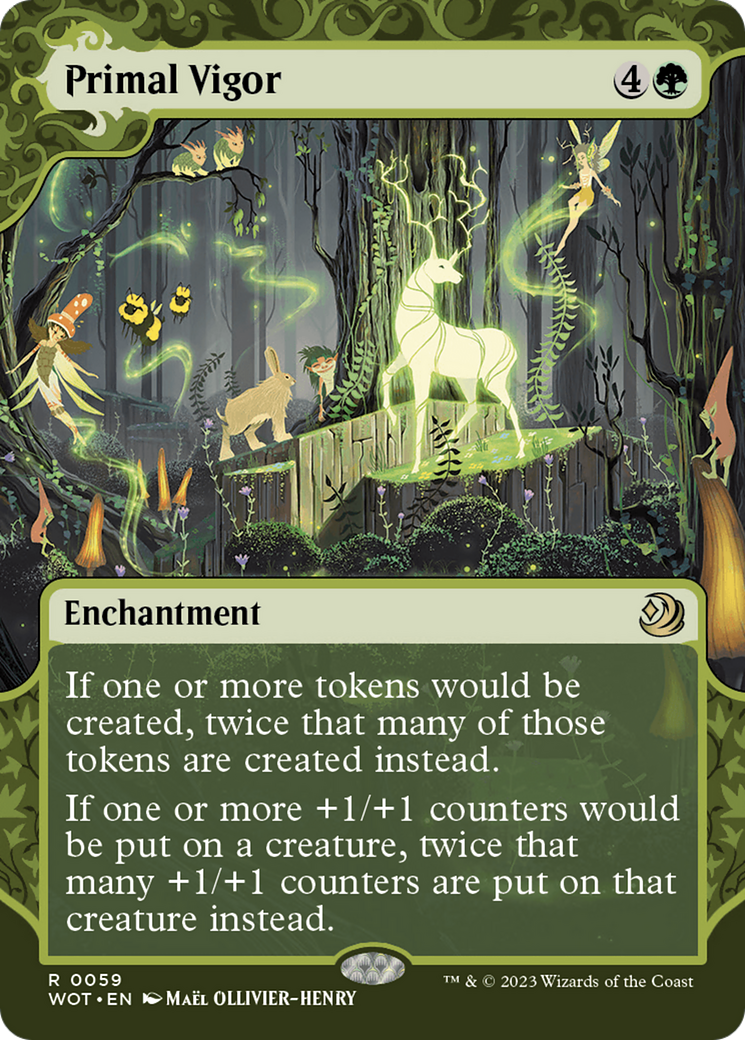 Primal Vigor [Wilds of Eldraine: Enchanting Tales] | L.A. Mood Comics and Games