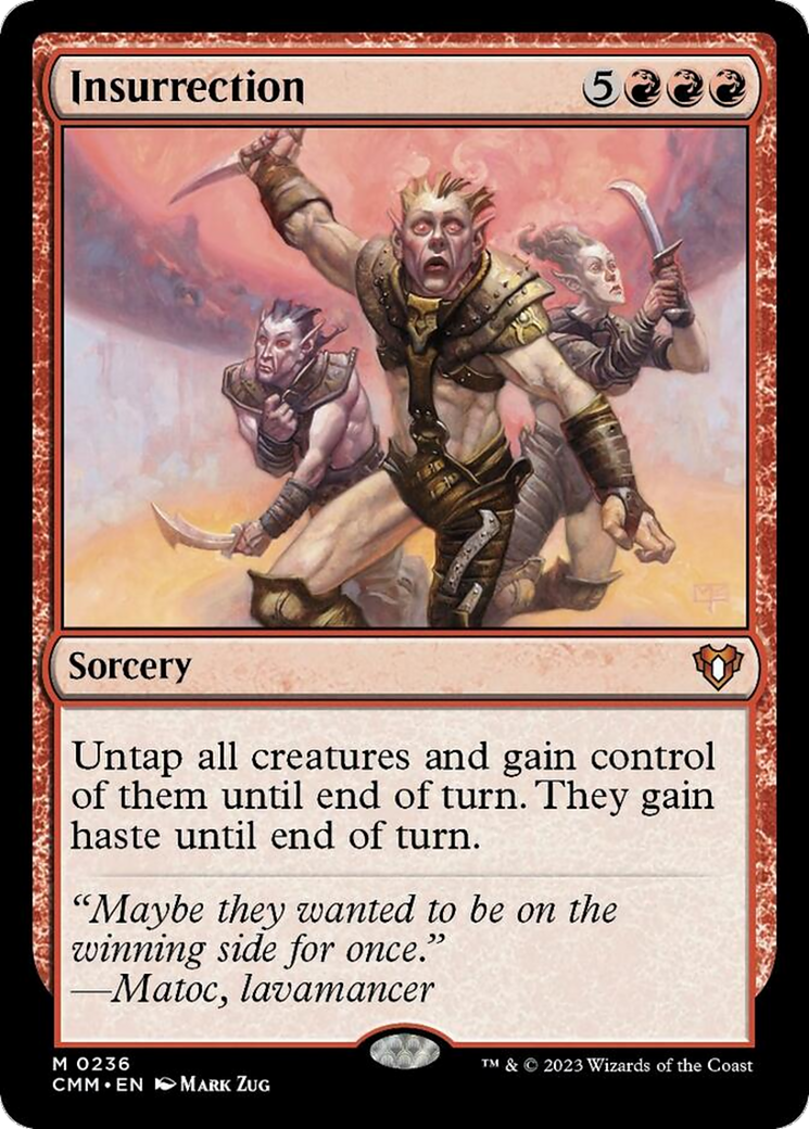 Insurrection [Commander Masters] | L.A. Mood Comics and Games