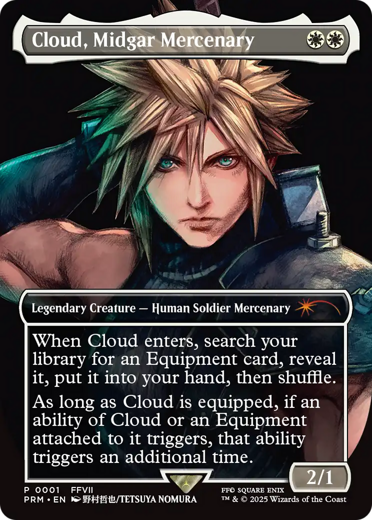 Cloud, Midgar Mercenary [Pro Tour Promos] | L.A. Mood Comics and Games