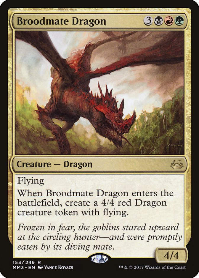 Broodmate Dragon [Modern Masters 2017] | L.A. Mood Comics and Games