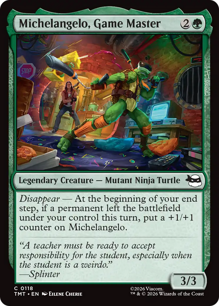 Michelangelo, Game Master [Teenage Mutant Ninja Turtles] | L.A. Mood Comics and Games