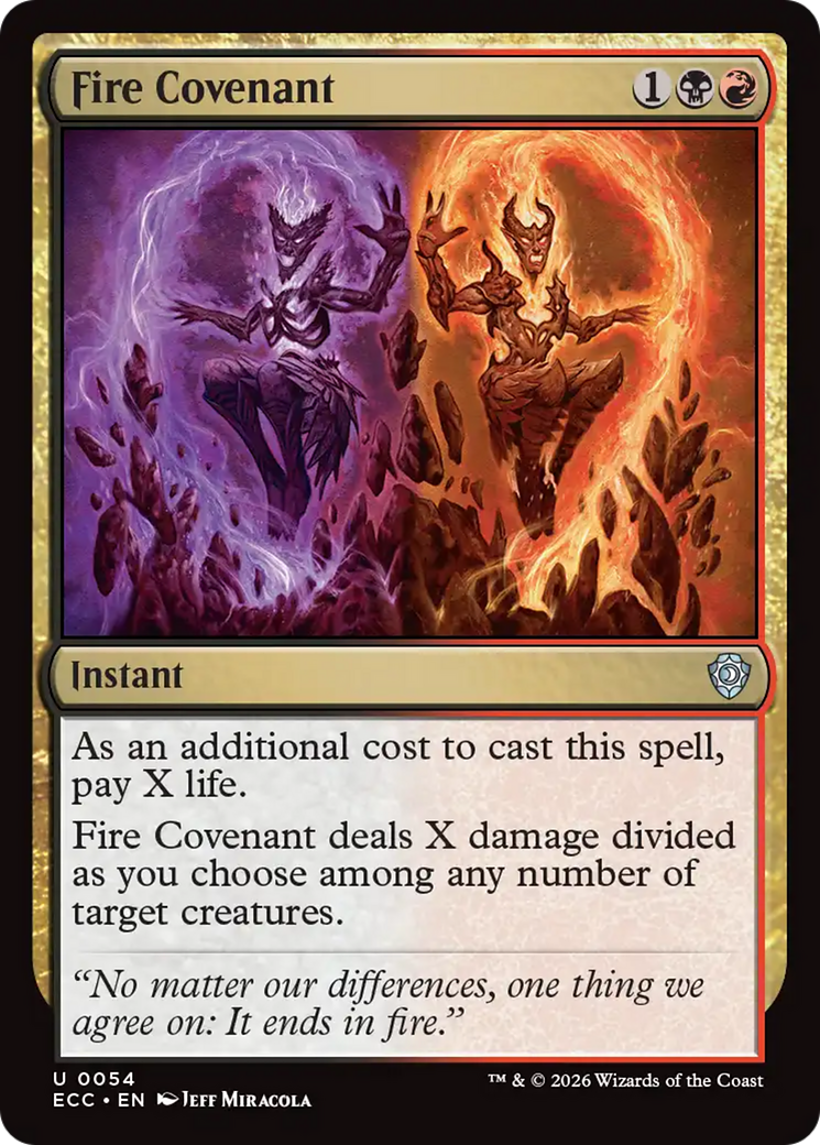 Fire Covenant [Lorwyn Eclipsed Commander] | L.A. Mood Comics and Games