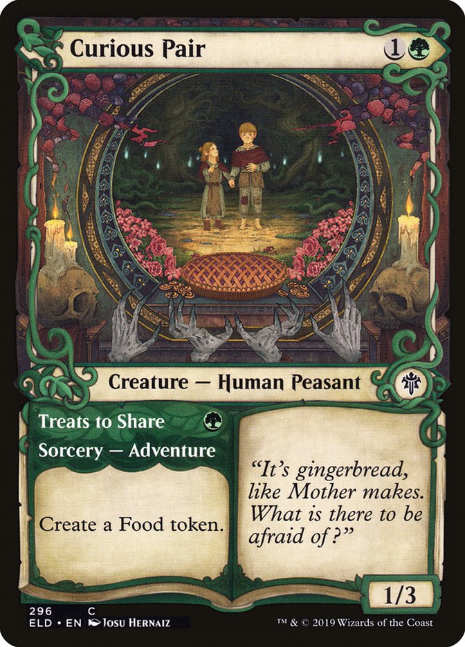 Curious Pair // Treats to Share (Showcase) [Throne of Eldraine] | L.A. Mood Comics and Games