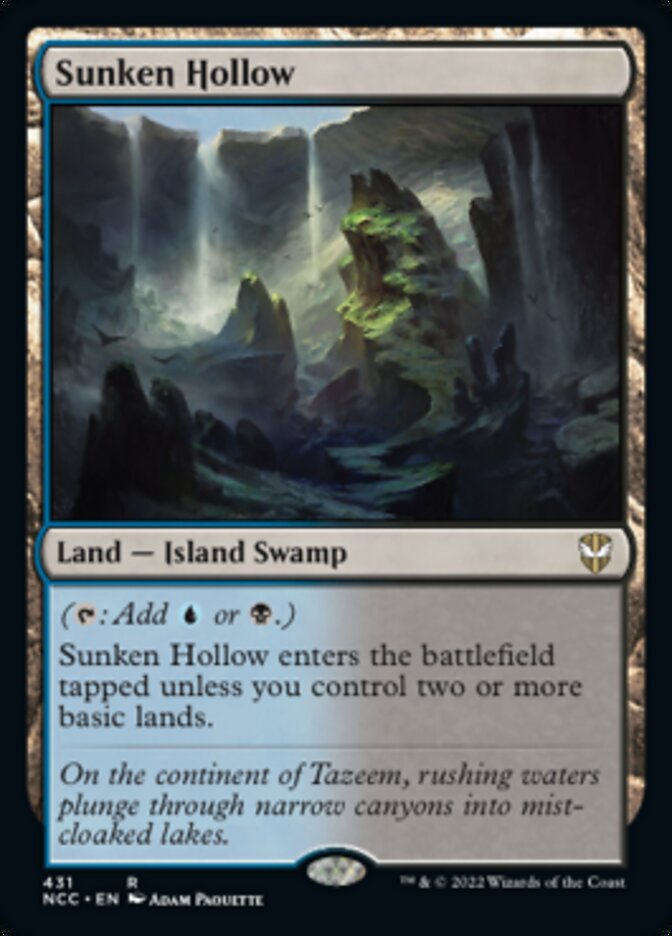 Sunken Hollow [Streets of New Capenna Commander] | L.A. Mood Comics and Games