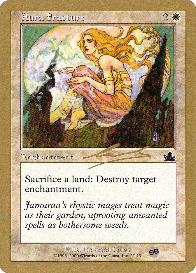 Aura Fracture (Nicolas Labarre) (SB) [World Championship Decks 2000] | L.A. Mood Comics and Games