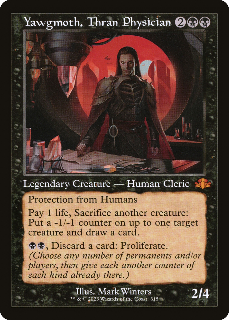 Yawgmoth, Thran Physician (Retro) [Dominaria Remastered] | L.A. Mood Comics and Games