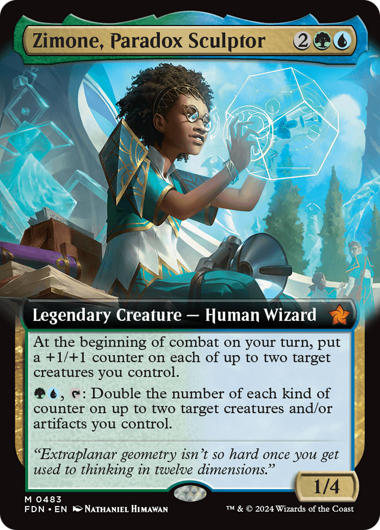 Zimone, Paradox Sculptor (Extended Art) [Foundations] | L.A. Mood Comics and Games