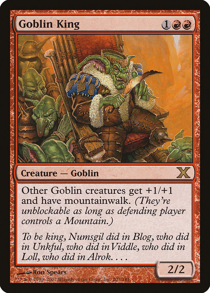 Goblin King [Tenth Edition] | L.A. Mood Comics and Games