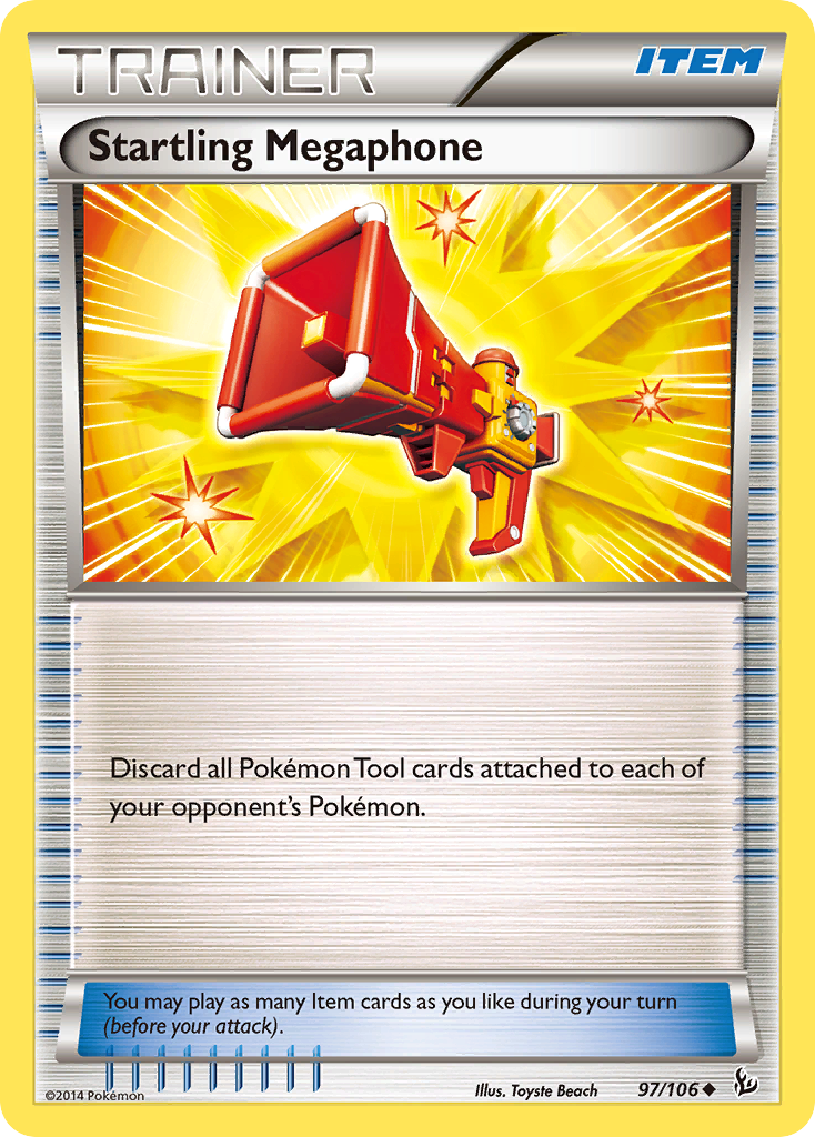 Startling Megaphone (97/106) [XY: Flashfire] | L.A. Mood Comics and Games