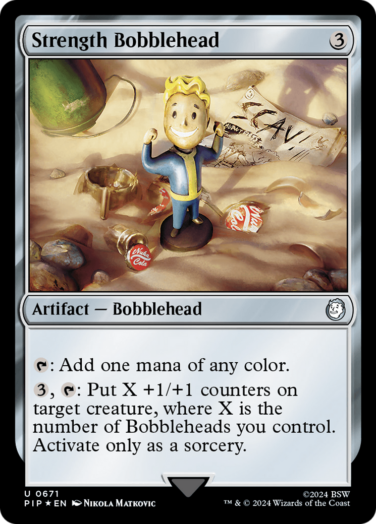 Strength Bobblehead (Surge Foil) [Fallout] | L.A. Mood Comics and Games