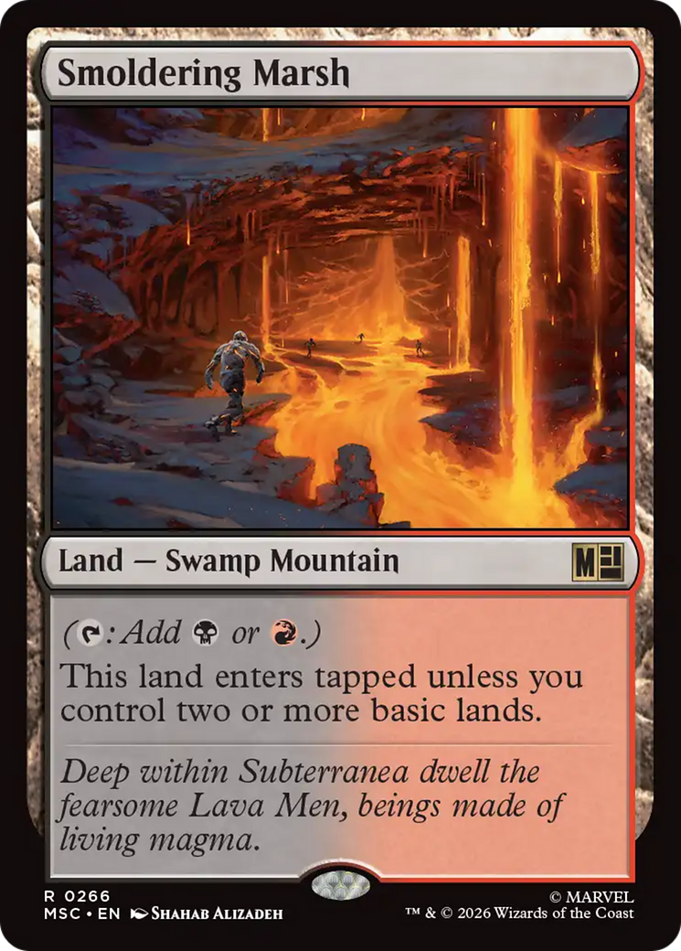 Smoldering Marsh [Marvel Super Heroes Commander] | L.A. Mood Comics and Games