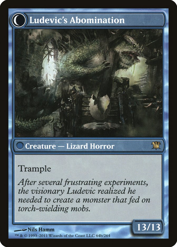 Ludevic's Test Subject // Ludevic's Abomination [Innistrad] | L.A. Mood Comics and Games