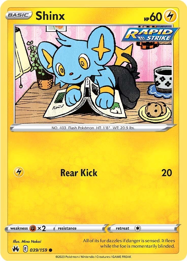 Shinx (039/159) (39) [Sword & Shield: Crown Zenith] | L.A. Mood Comics and Games