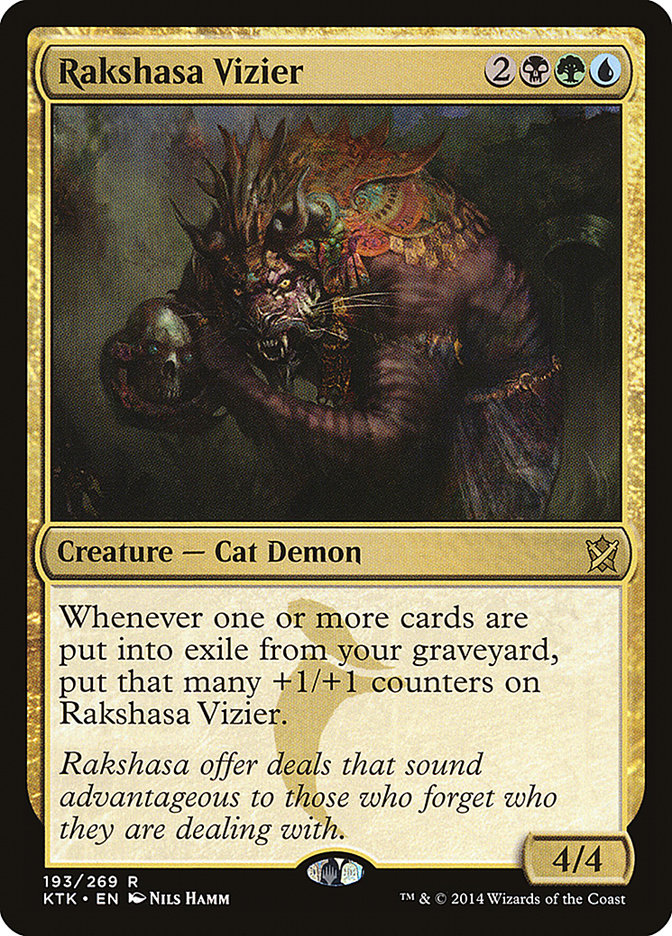 Rakshasa Vizier [Khans of Tarkir] | L.A. Mood Comics and Games