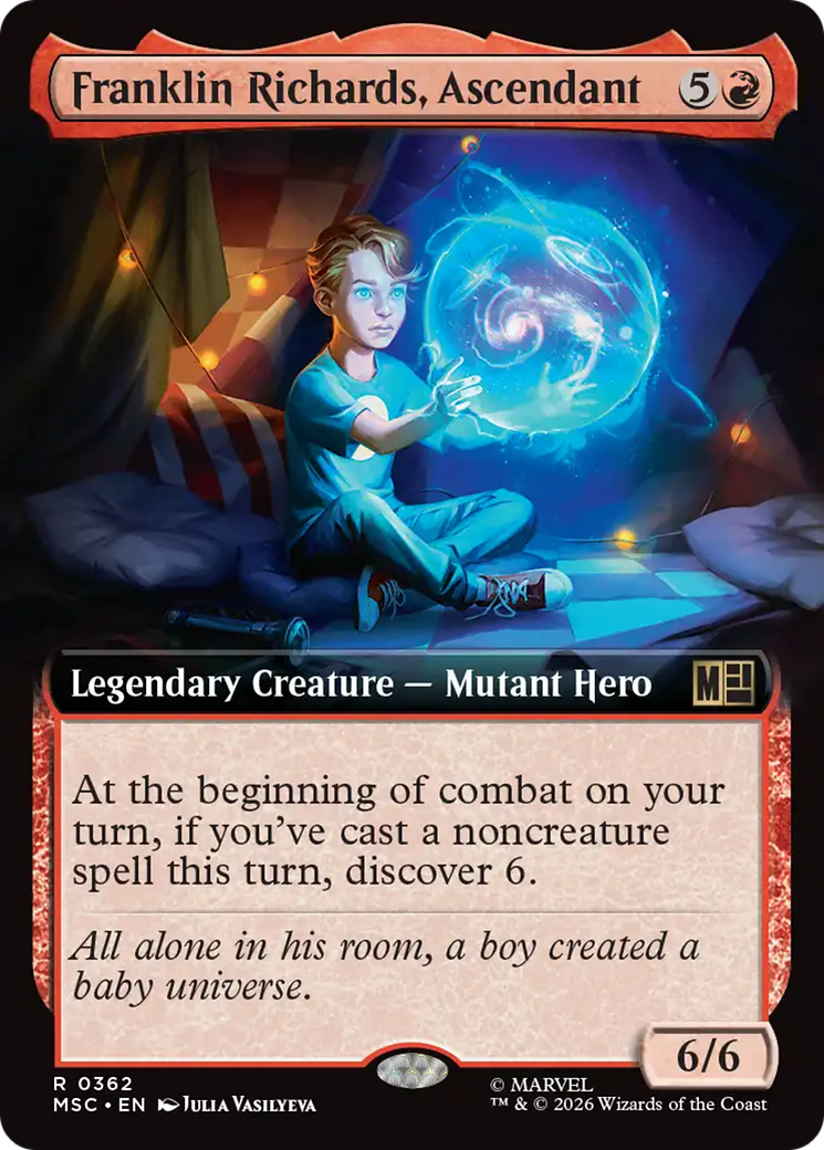 Franklin Richards, Ascendant (Extended Art) [Marvel Super Heroes Commander] | L.A. Mood Comics and Games