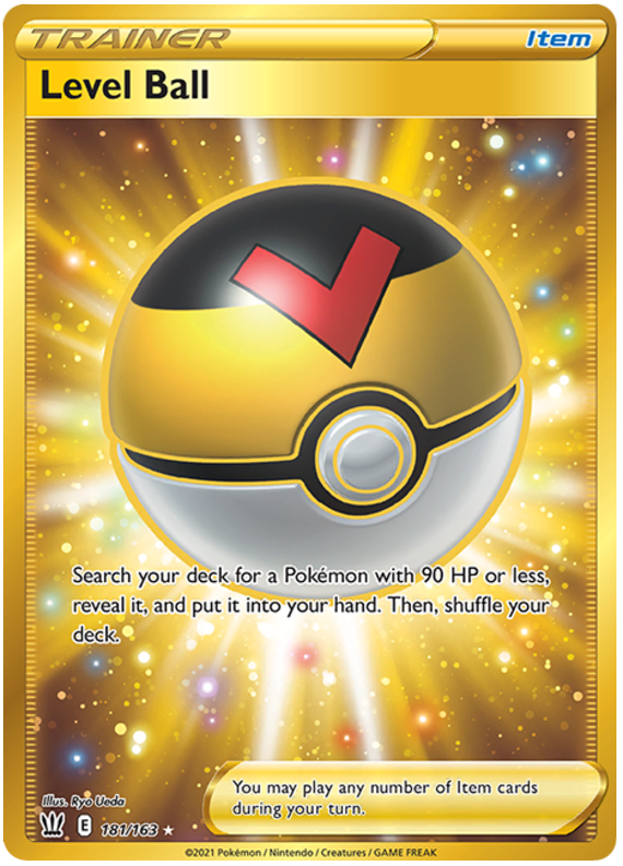 Level Ball (181/163) [Sword & Shield: Battle Styles] | L.A. Mood Comics and Games