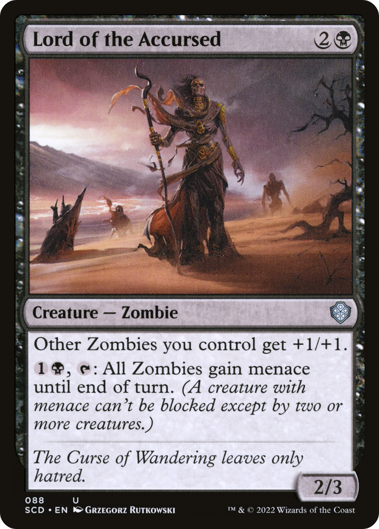 Lord of the Accursed [Starter Commander Decks] | L.A. Mood Comics and Games
