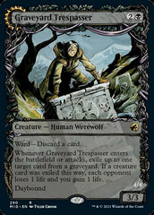 Graveyard Trespasser // Graveyard Glutton (Showcase Equinox) [Innistrad: Midnight Hunt] | L.A. Mood Comics and Games
