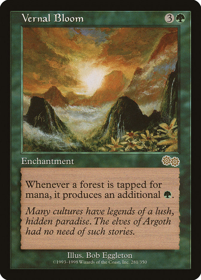 Vernal Bloom [Urza's Saga] | L.A. Mood Comics and Games