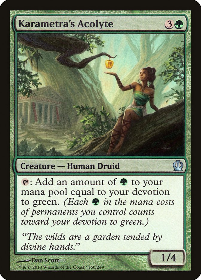 Karametra's Acolyte (Gift Box) [Theros Promos] | L.A. Mood Comics and Games