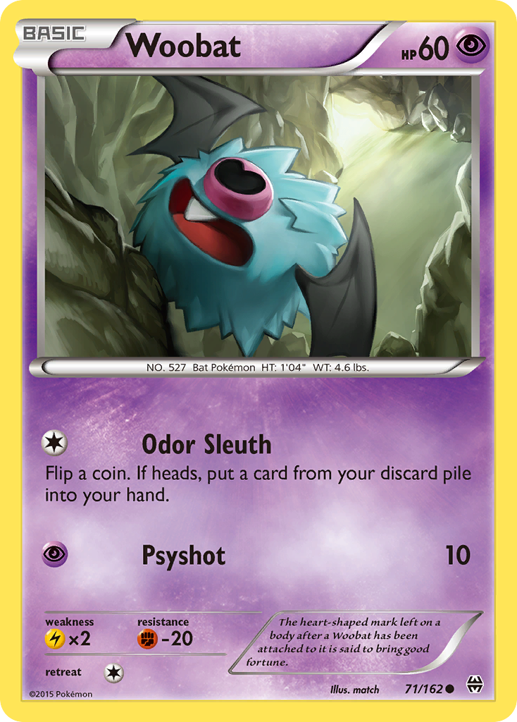 Woobat (71/162) [XY: BREAKthrough] | L.A. Mood Comics and Games