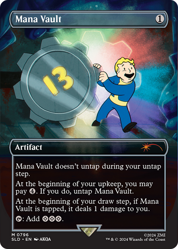 Mana Vault (Rainbow Foil) [Secret Lair Drop Series] | L.A. Mood Comics and Games