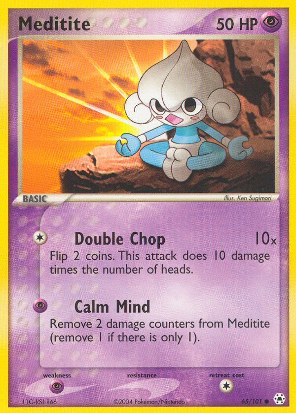 Meditite (65/101) [EX: Battle Stadium] | L.A. Mood Comics and Games