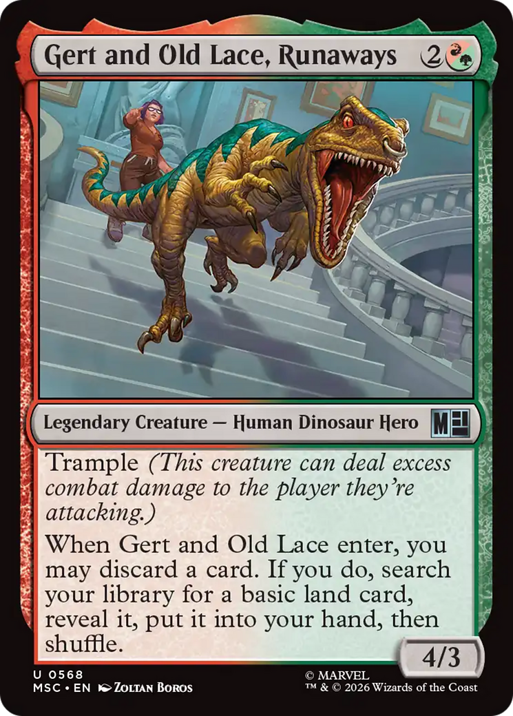 Gert and Old Lace, Runaways [Marvel Super Heroes Commander] | L.A. Mood Comics and Games