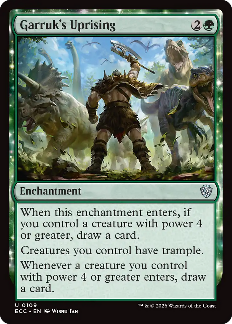 Garruk's Uprising [Lorwyn Eclipsed Commander] | L.A. Mood Comics and Games