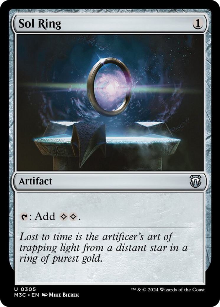 Sol Ring (Ripple Foil) [Modern Horizons 3 Commander] | L.A. Mood Comics and Games