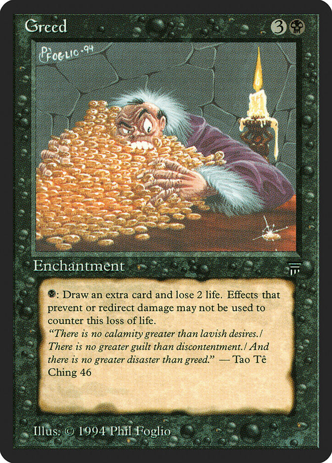 Greed [Legends] | L.A. Mood Comics and Games