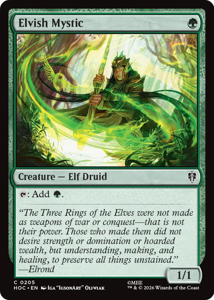 Elvish Mystic [The Hobbit: Eternal-Legal] | L.A. Mood Comics and Games