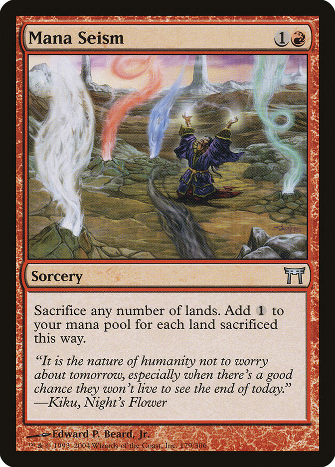 Mana Seism [Champions of Kamigawa] | L.A. Mood Comics and Games