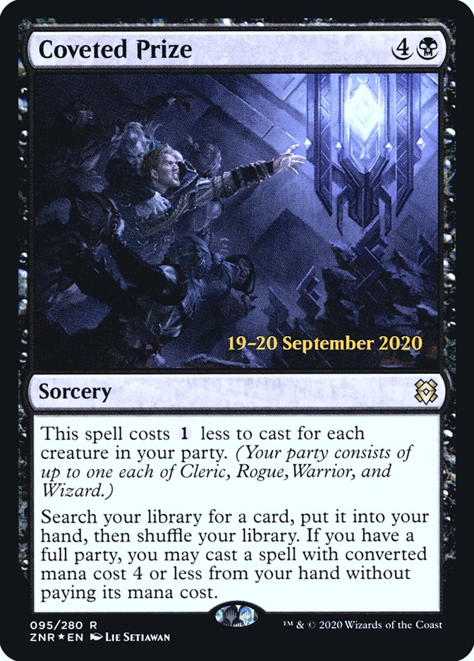 Coveted Prize [Zendikar Rising Prerelease Promos] | L.A. Mood Comics and Games