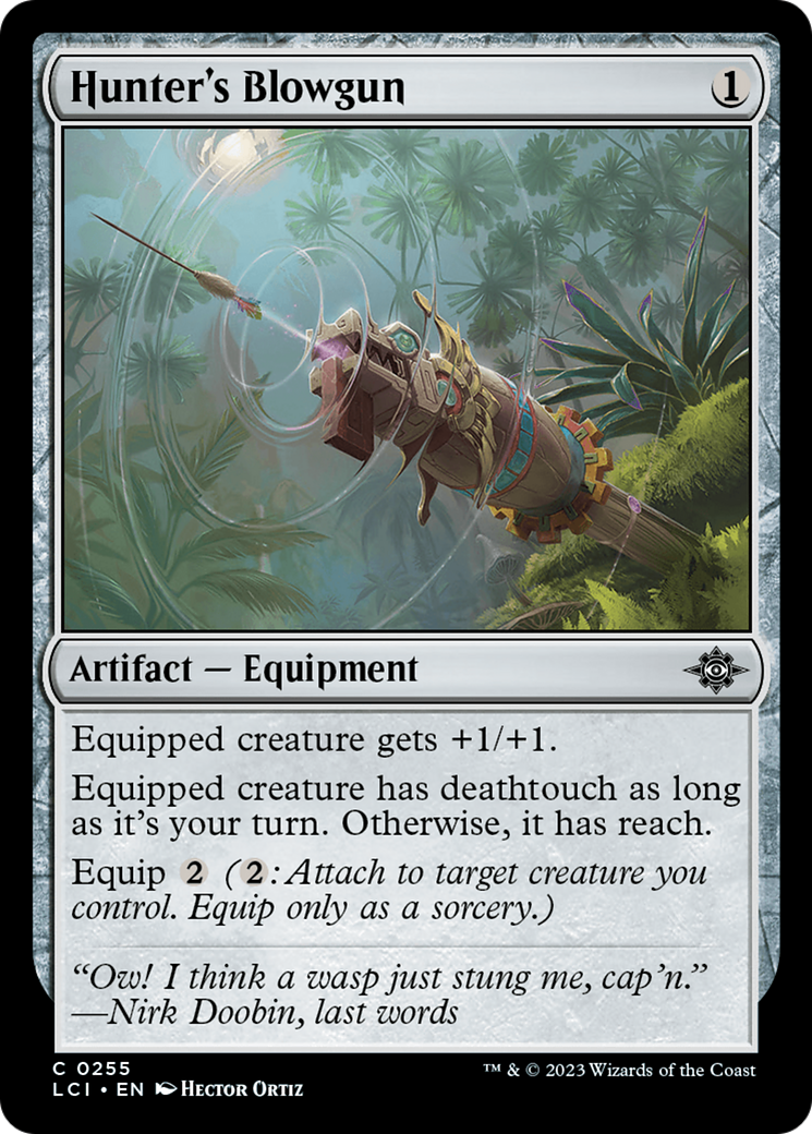Hunter's Blowgun [The Lost Caverns of Ixalan] | L.A. Mood Comics and Games