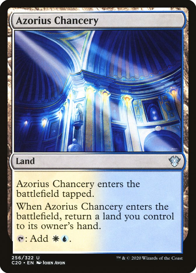Azorius Chancery [Commander 2020] | L.A. Mood Comics and Games