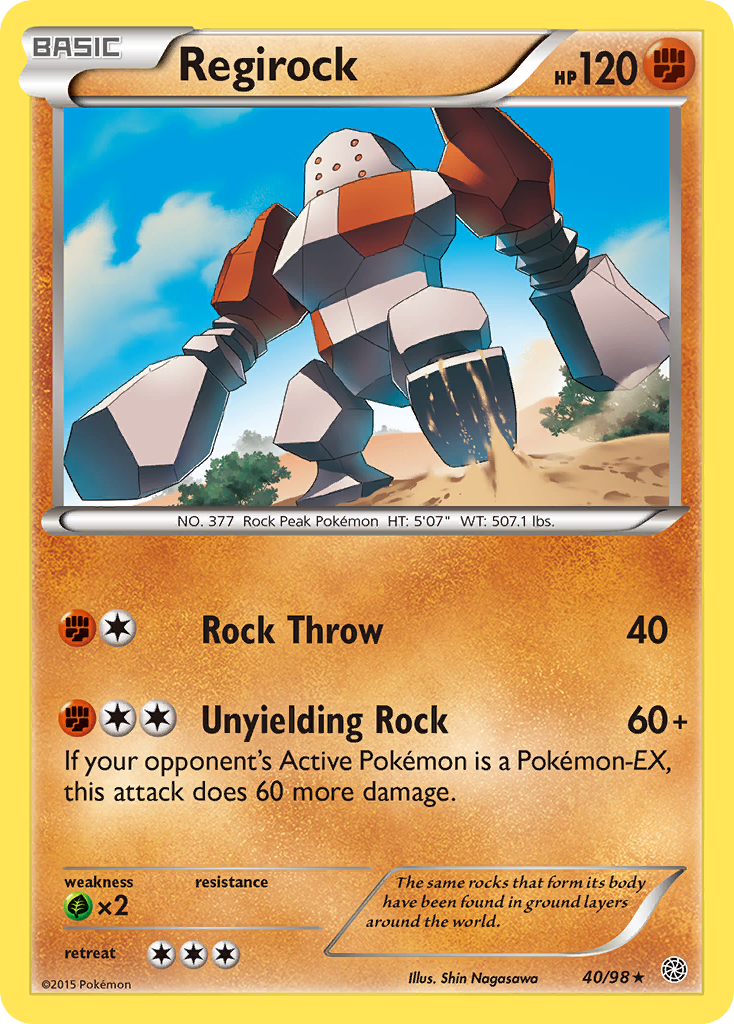 Regirock (40/98) [XY: Ancient Origins] | L.A. Mood Comics and Games