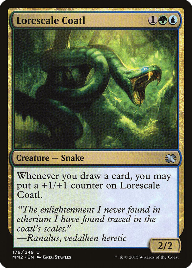 Lorescale Coatl [Modern Masters 2015] | L.A. Mood Comics and Games