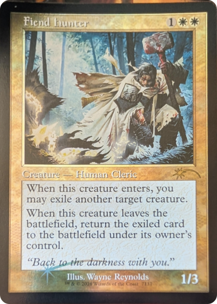 Fiend Hunter (Retro Frame) [Secret Lair Drop Series] | L.A. Mood Comics and Games